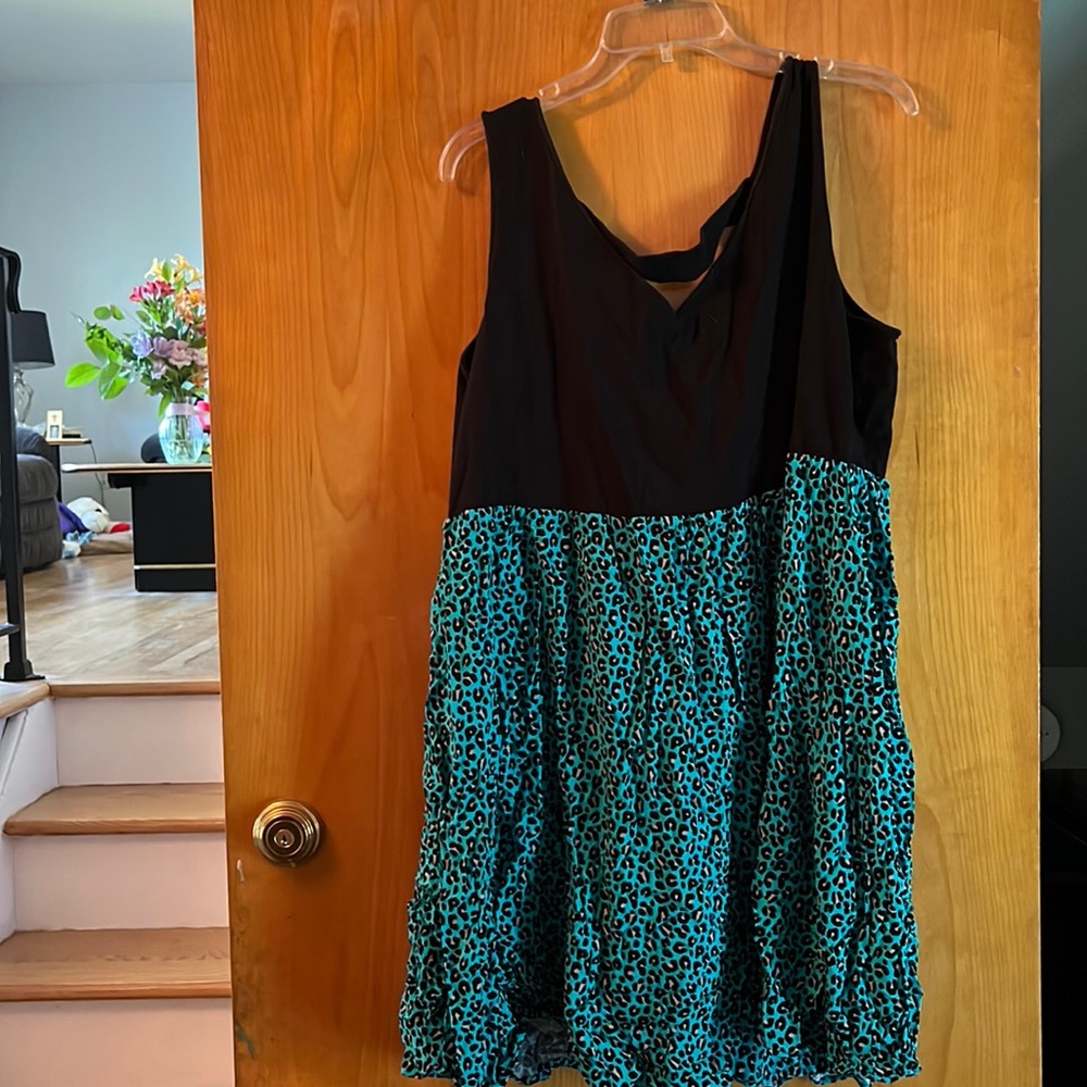 Torrid cheetah print dress